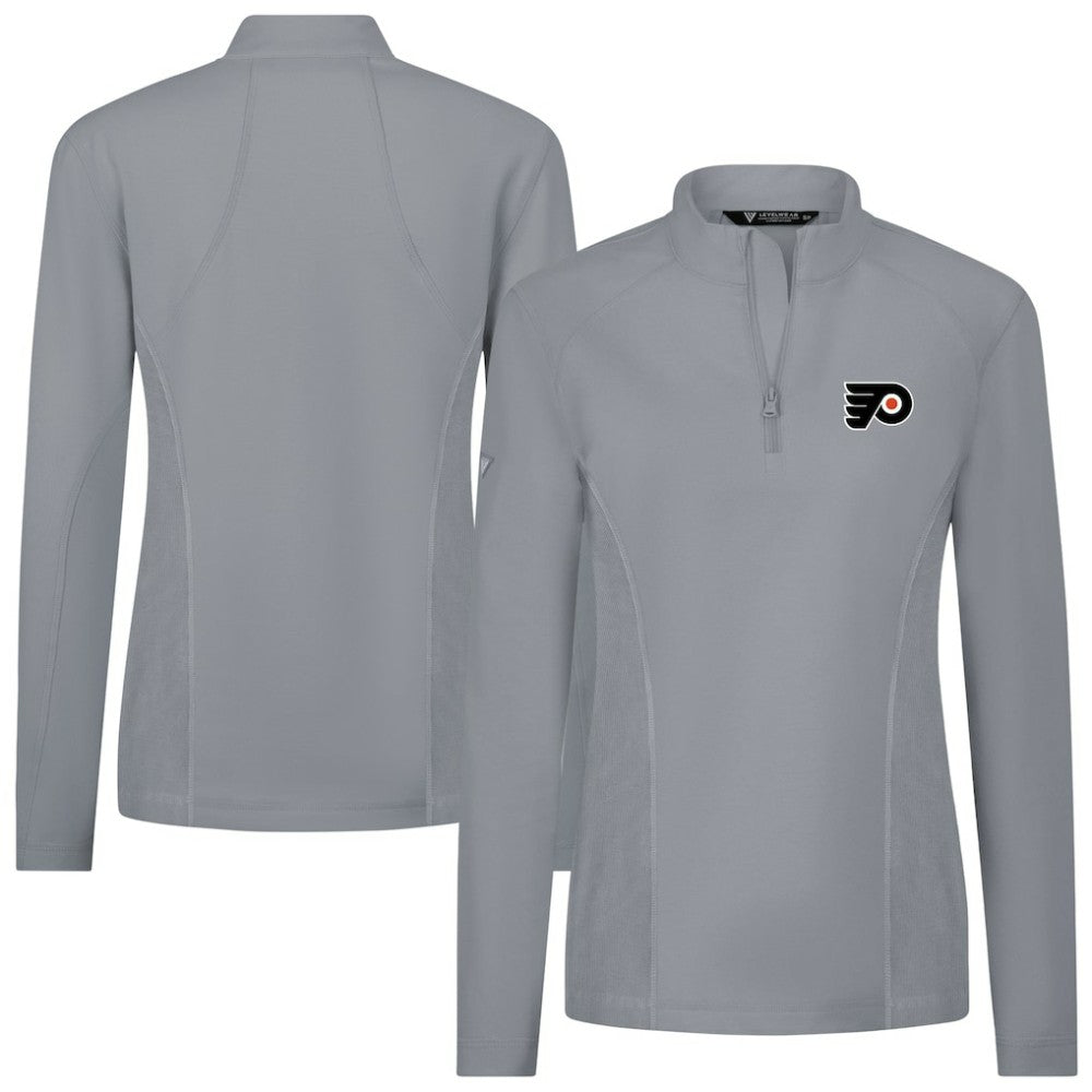 Philadelphia Flyers Levelwear Women's Upright Quarter-Zip Pullover