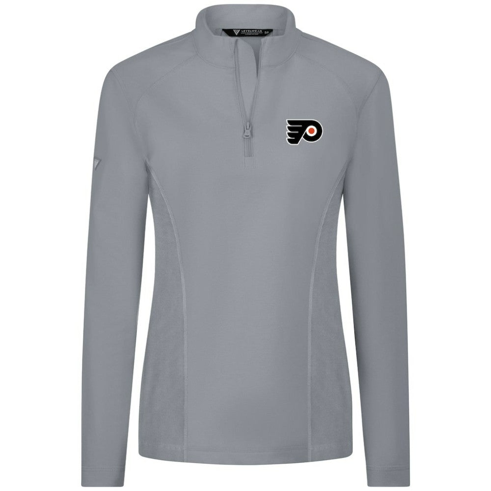 Philadelphia Flyers Levelwear Women's Upright Quarter-Zip Pullover