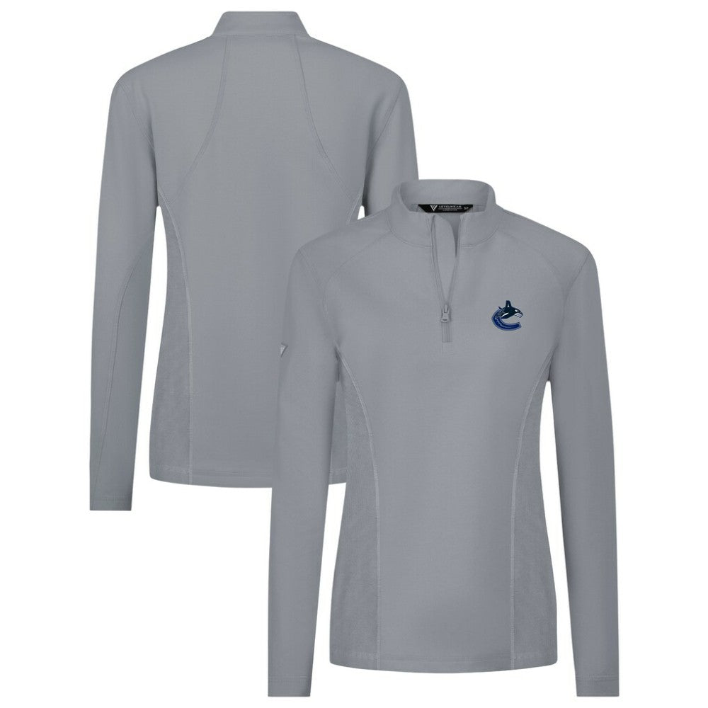 Vancouver Canucks Levelwear Women's Upright Quarter-Zip Pullover