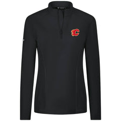 Calgary Flames Levelwear Women's Upright Quarter-Zip Pullover