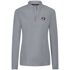 Columbus Blue Jackets Levelwear Women's Upright Quarter-Zip Pullover