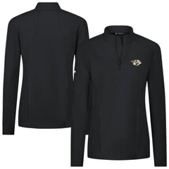 Nashville Predators Levelwear Women's Upright Quarter-Zip Pullover