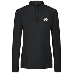 Nashville Predators Levelwear Women's Upright Quarter-Zip Pullover