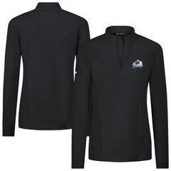 Colorado Avalanche Levelwear Women's Upright Quarter-Zip Pullover