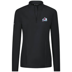Colorado Avalanche Levelwear Women's Upright Quarter-Zip Pullover