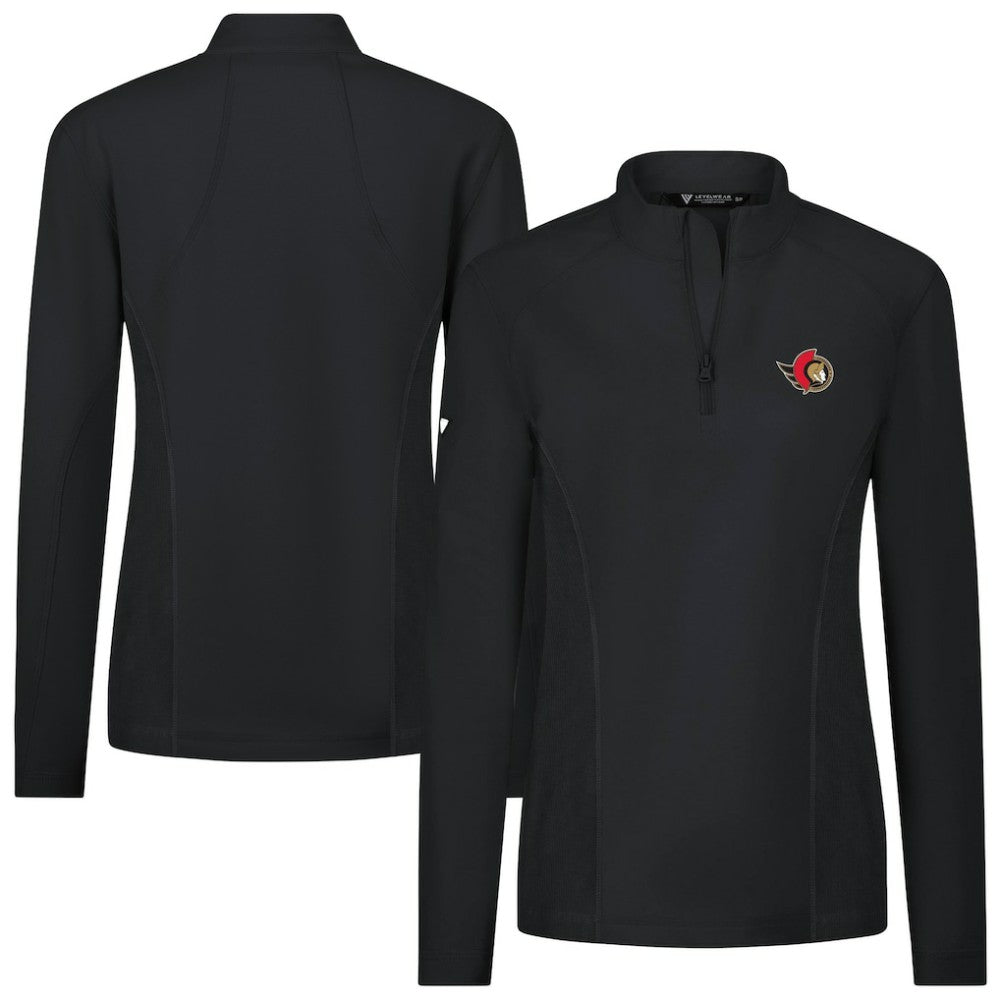Ottawa Senators Levelwear Women's Upright Quarter-Zip Pullover