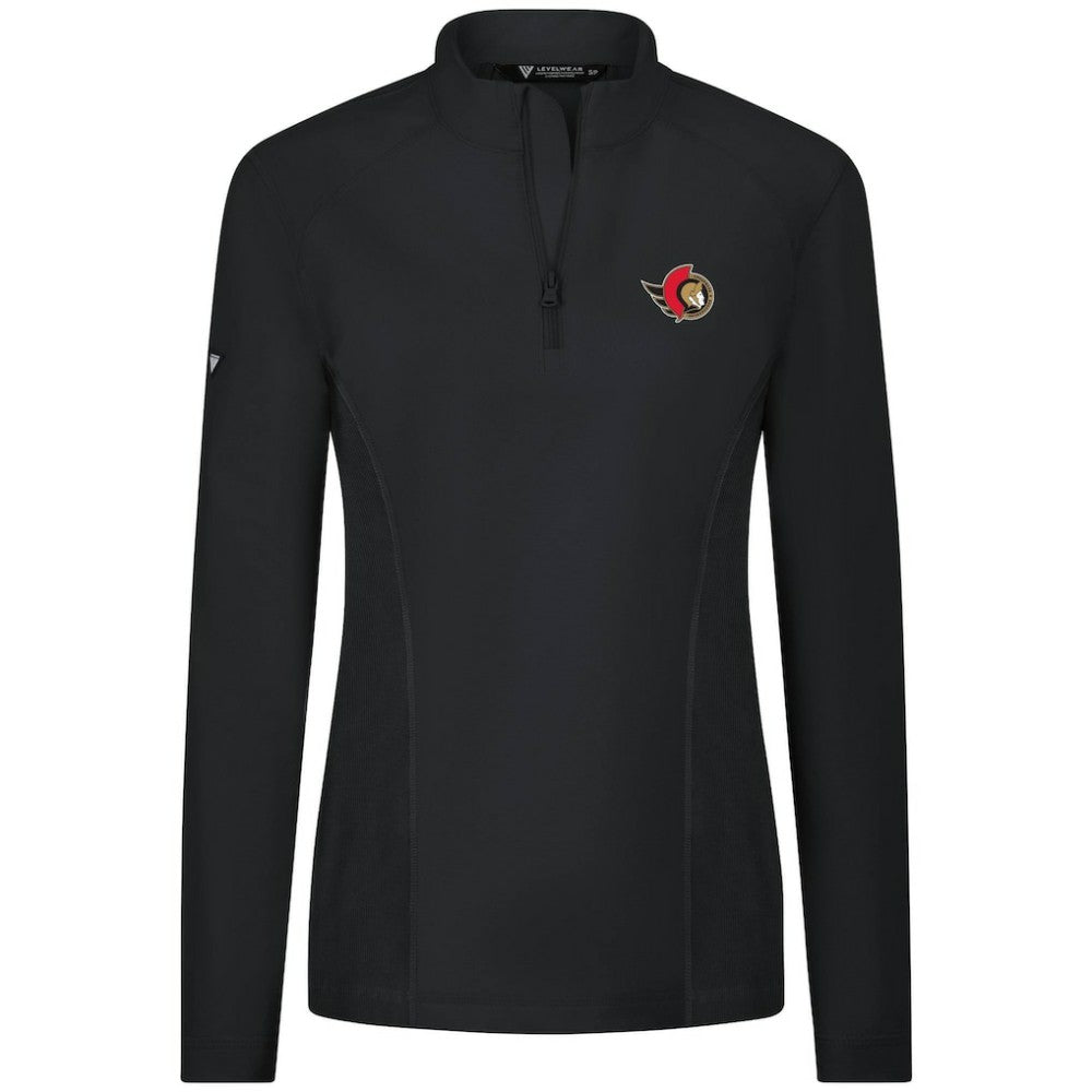 Ottawa Senators Levelwear Women's Upright Quarter-Zip Pullover