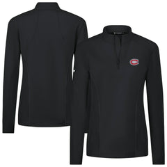 Montreal Canadiens Levelwear Women's Upright Quarter-Zip Pullover