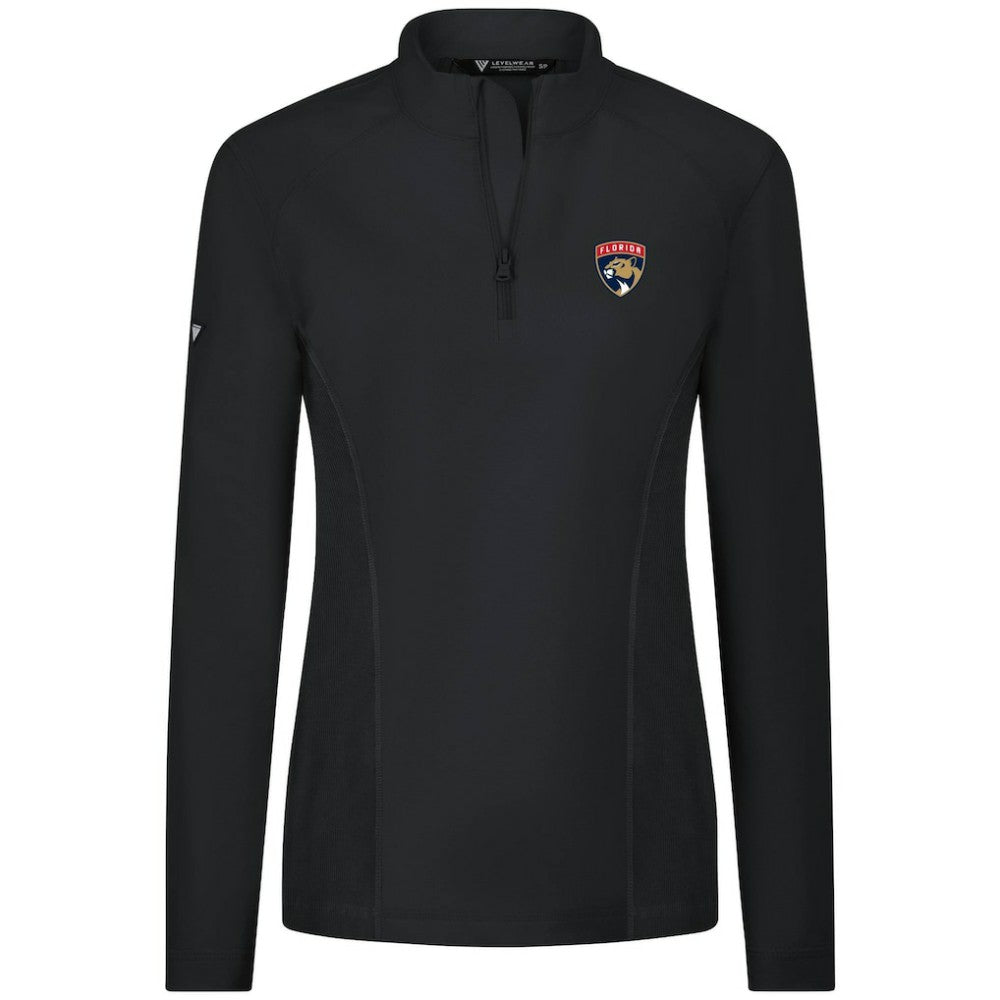 Florida Panthers Levelwear Women's Upright Quarter-Zip Pullover
