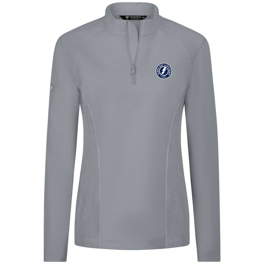 Tampa Bay Lightning Levelwear Women's Upright Quarter-Zip Pullover