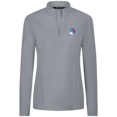New York Rangers Levelwear Women's Upright Quarter-Zip Pullover