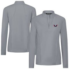 Washington Capitals Levelwear Women's Upright Quarter-Zip Pullover