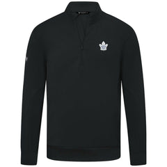 Toronto Maple Leafs Levelwear Upright Tri-Blend Quarter-Zip Pullover