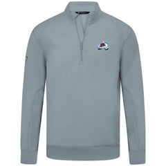 Colorado Avalanche Levelwear Upright Tri-Blend Quarter-Zip Pullover