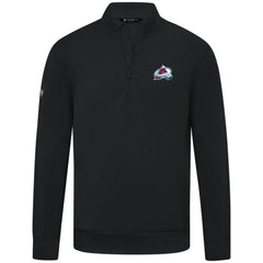 Colorado Avalanche Levelwear Upright Tri-Blend Quarter-Zip Pullover