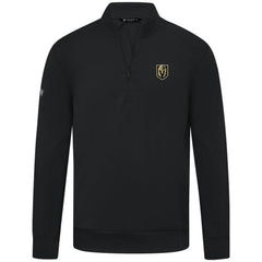 Vegas Golden Knights Levelwear Upright Tri-Blend Quarter-Zip Pullover