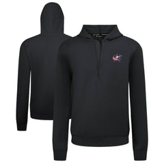 Columbus Blue Jackets Levelwear Technic Quarter-Zip Pullover Hoodie