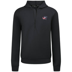Columbus Blue Jackets Levelwear Technic Quarter-Zip Pullover Hoodie