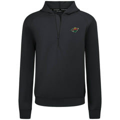 Minnesota Wild Levelwear Technic Quarter-Zip Pullover Hoodie
