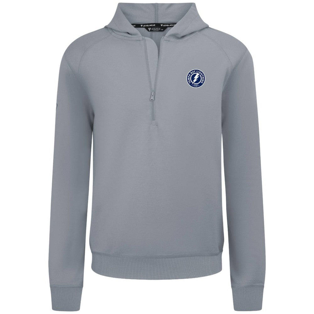 Tampa Bay Lightning Levelwear Technic Quarter-Zip Pullover Hoodie