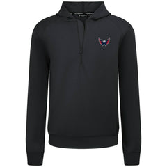 Washington Capitals Levelwear Technic Quarter-Zip Pullover Hoodie