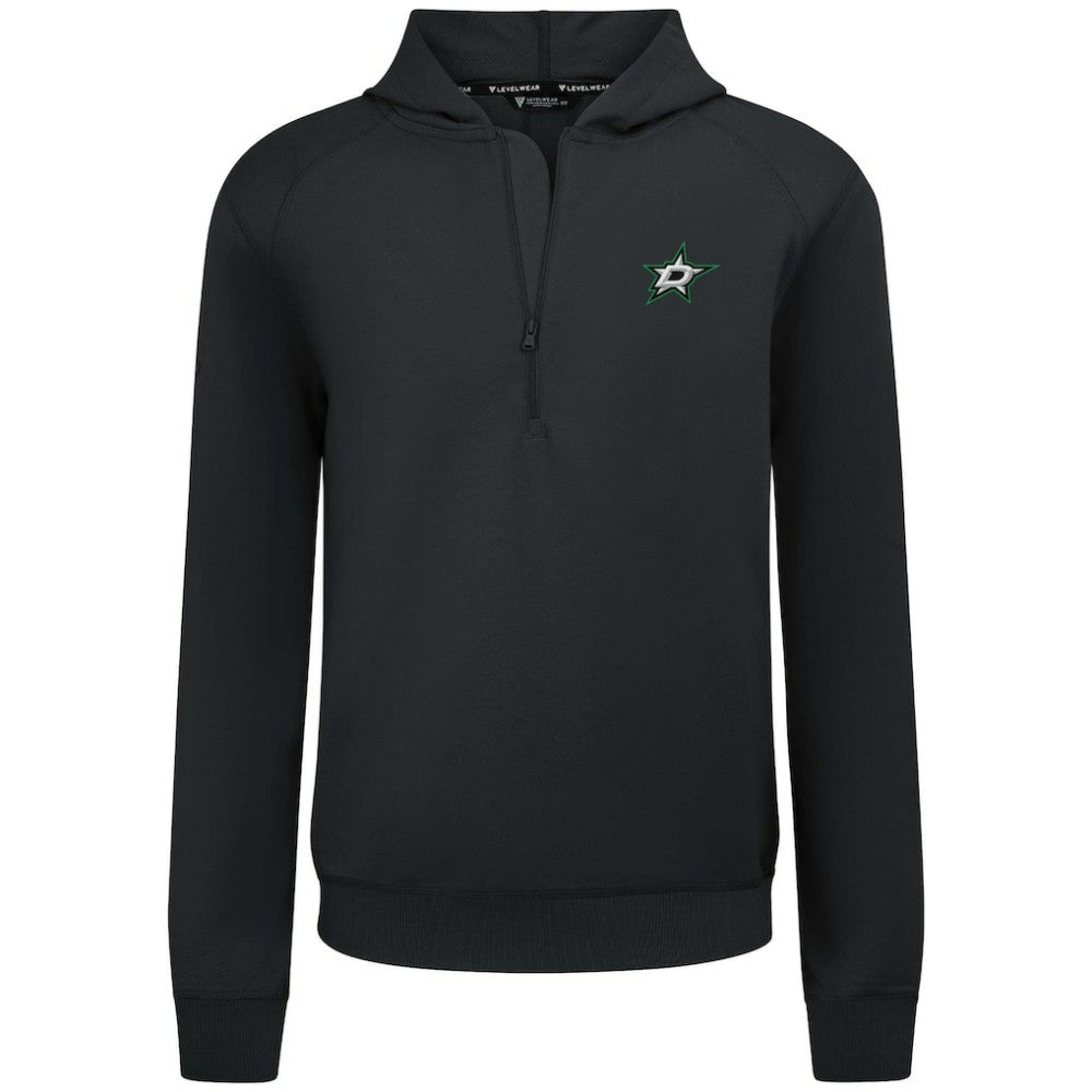 Dallas Stars Levelwear Technic Quarter-Zip Pullover Hoodie