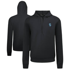 Seattle Kraken Levelwear Technic Quarter-Zip Pullover Hoodie