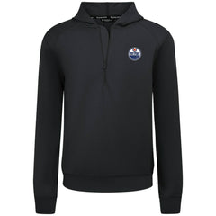Edmonton Oilers Levelwear Technic Quarter-Zip Pullover Hoodie