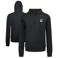 New York Rangers Levelwear Technic Quarter-Zip Pullover Hoodie