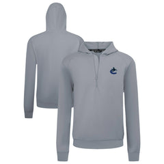 Vancouver Canucks Levelwear Technic Quarter-Zip Pullover Hoodie