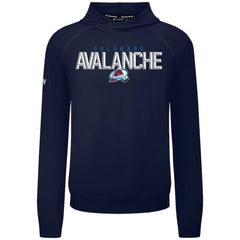 Colorado Avalanche Levelwear Mandate Carve Tri-Blend Pullover Hoodie