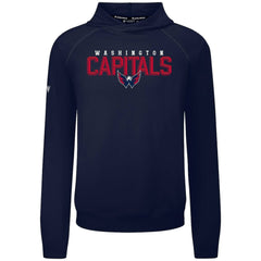 Washington Capitals Levelwear Mandate Carve Tri-Blend Pullover Hoodie