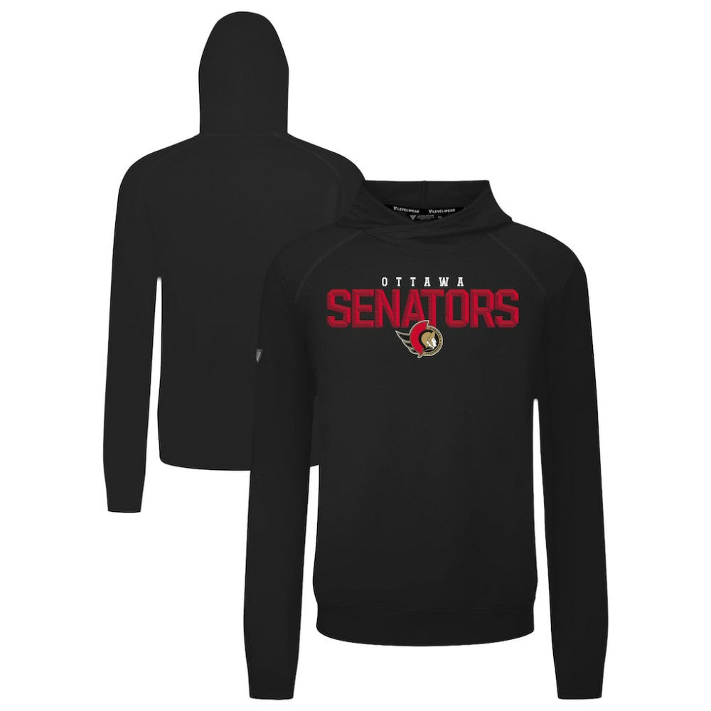 Ottawa Senators Levelwear Mandate Carve Tri-Blend Pullover Hoodie