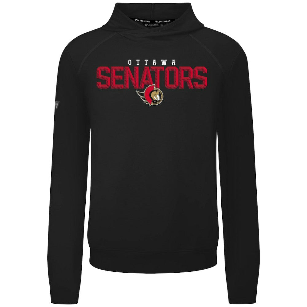 Ottawa Senators Levelwear Mandate Carve Tri-Blend Pullover Hoodie