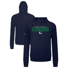 Vancouver Canucks Levelwear Mandate Carve Tri-Blend Pullover Hoodie