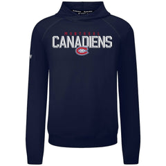 Montreal Canadiens Levelwear Mandate Carve Tri-Blend Pullover Hoodie