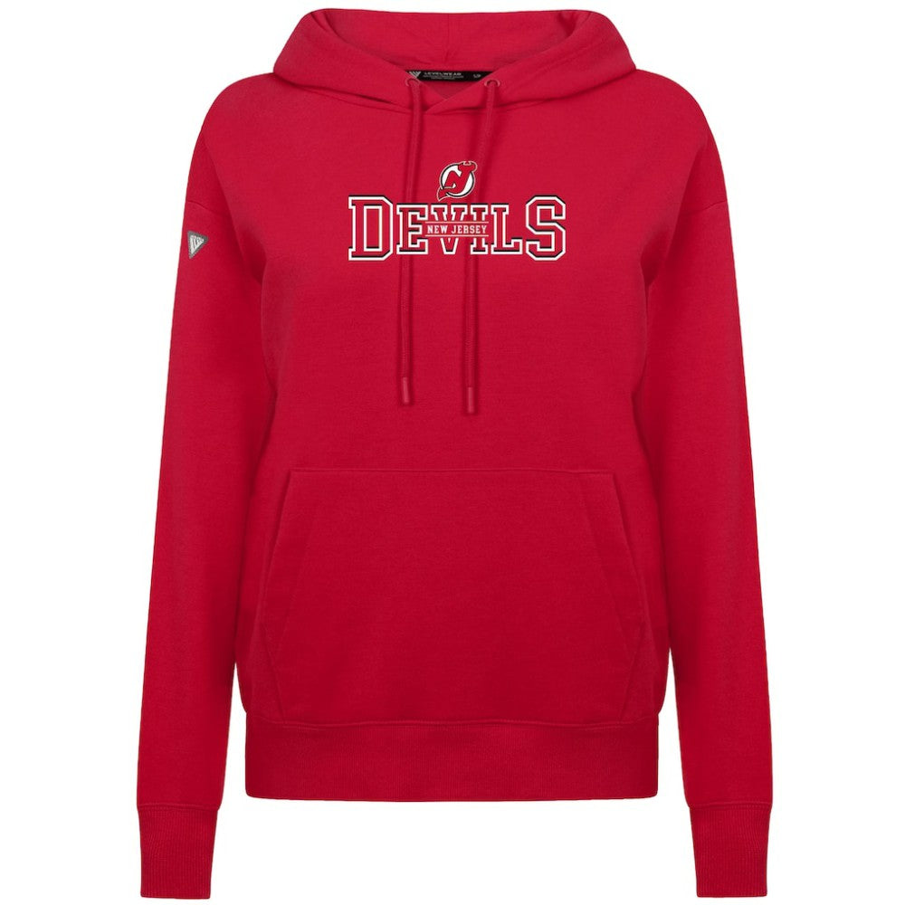 New Jersey Devils Levelwear Women's Adorn Journey Pullover Hoodie