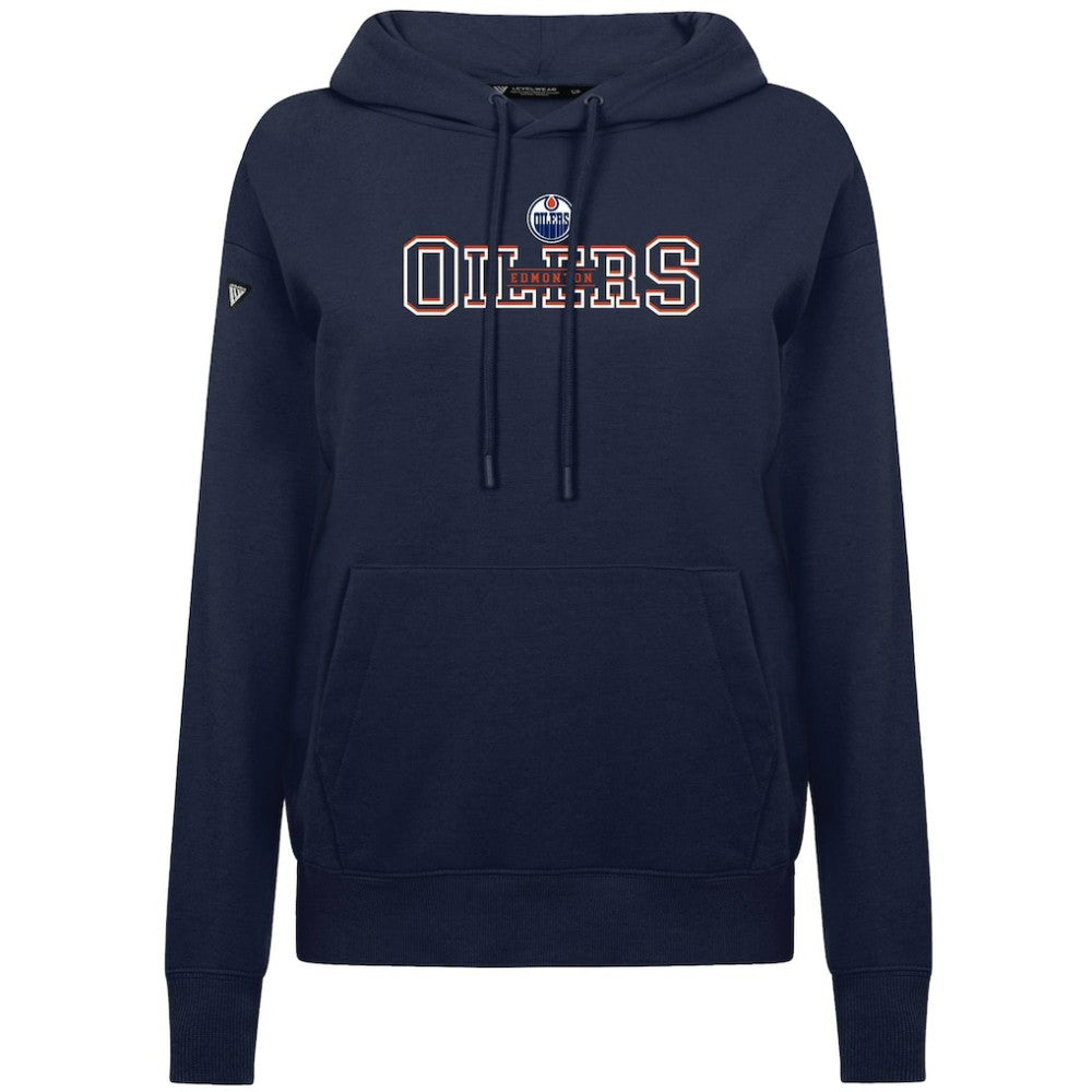 Edmonton Oilers Levelwear Women's Adorn Journey Pullover Hoodie