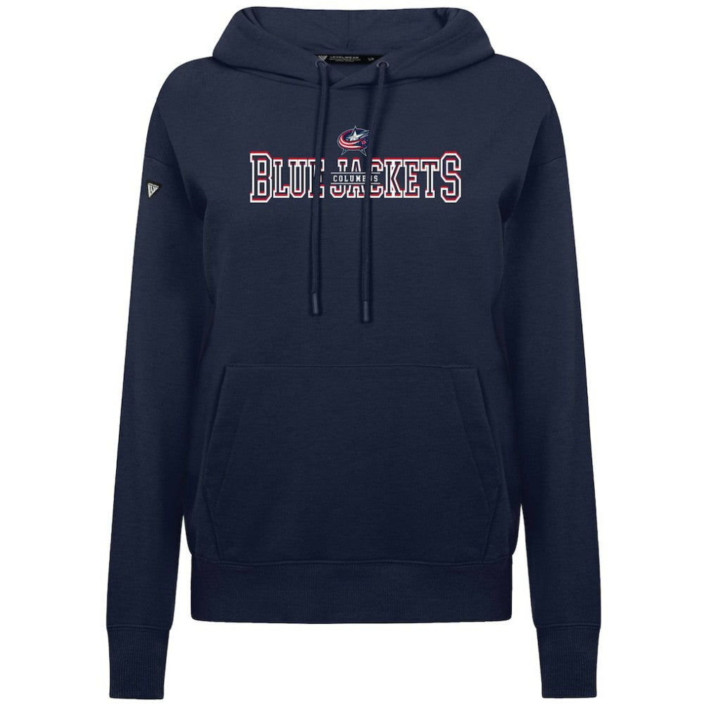 Columbus Blue Jackets Levelwear Women's Adorn Journey Pullover Hoodie