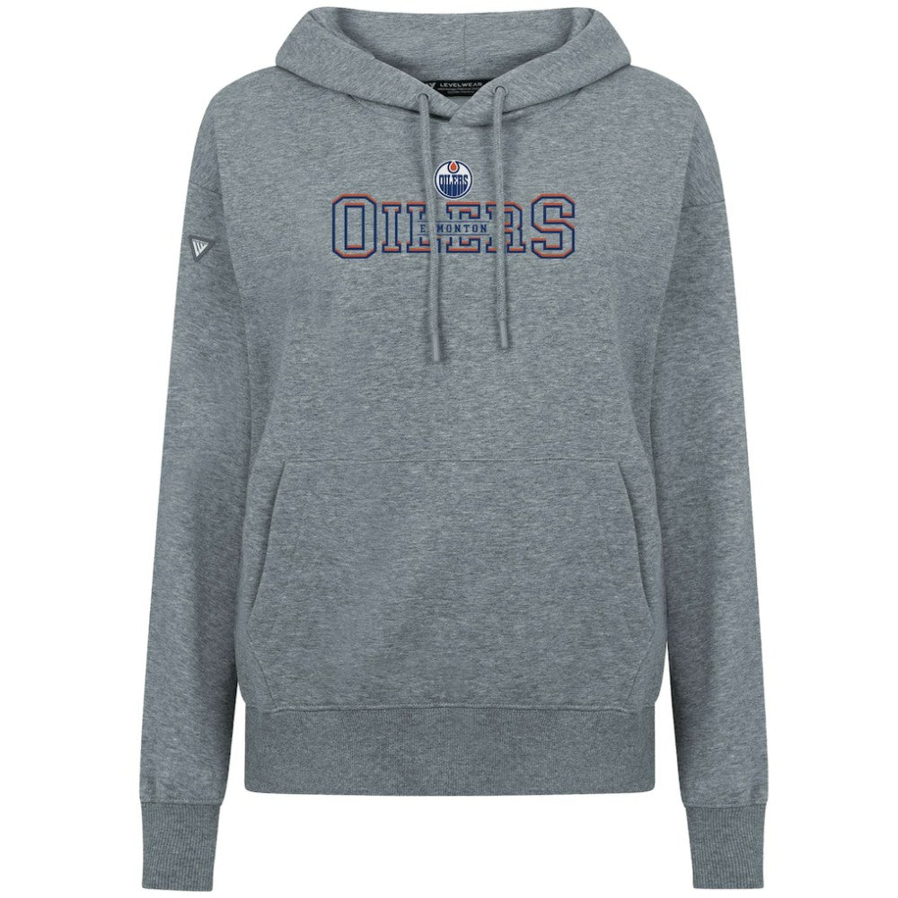 Edmonton Oilers Levelwear Women's Adorn Journey Pullover Hoodie