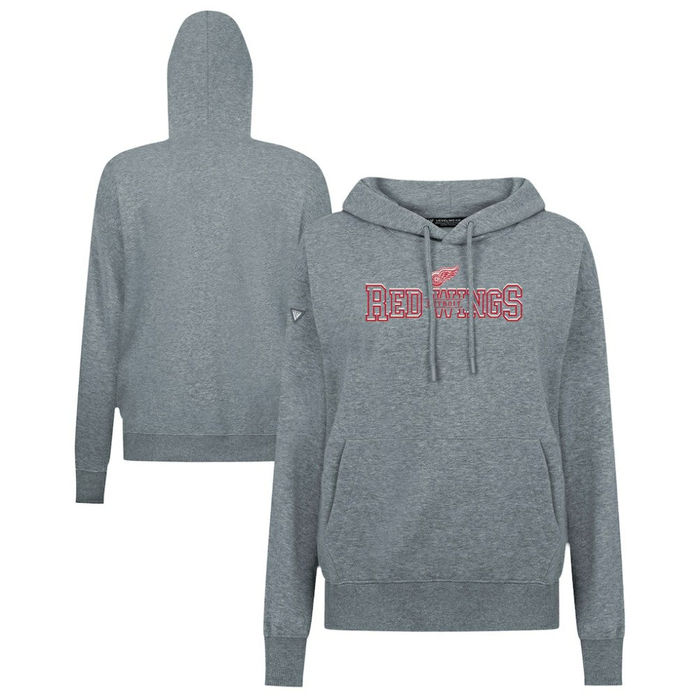 Detroit Red Wings Levelwear Women's Adorn Journey Pullover Hoodie