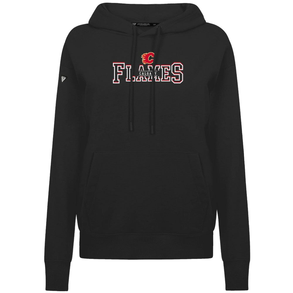 Calgary Flames Levelwear Women's Adorn Journey Pullover Hoodie