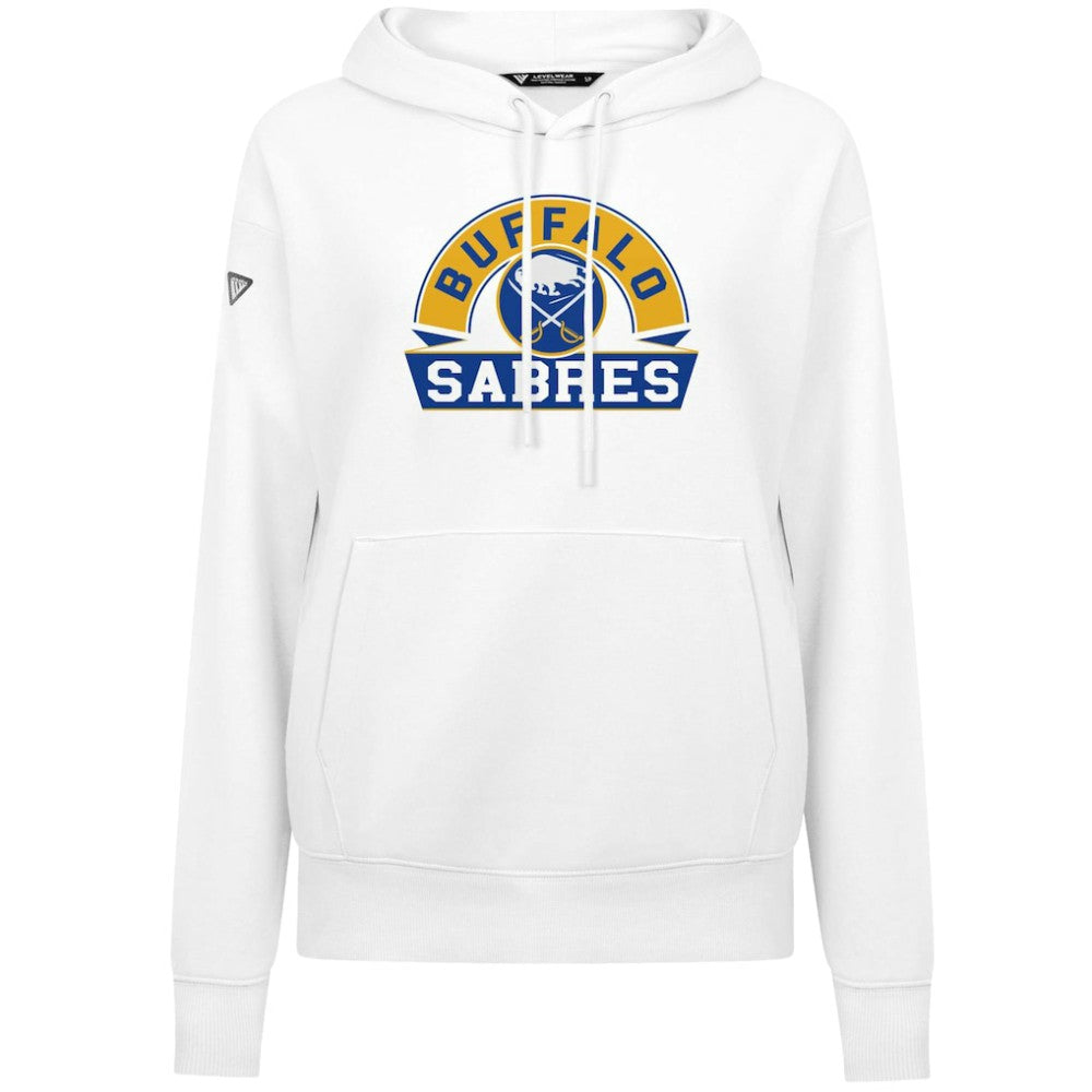 Buffalo Sabres Levelwear Women's Adorn Banner Arch Pullover Hoodie
