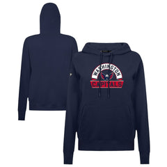 Washington Capitals Levelwear Women's Adorn Banner Arch Pullover Hoodie