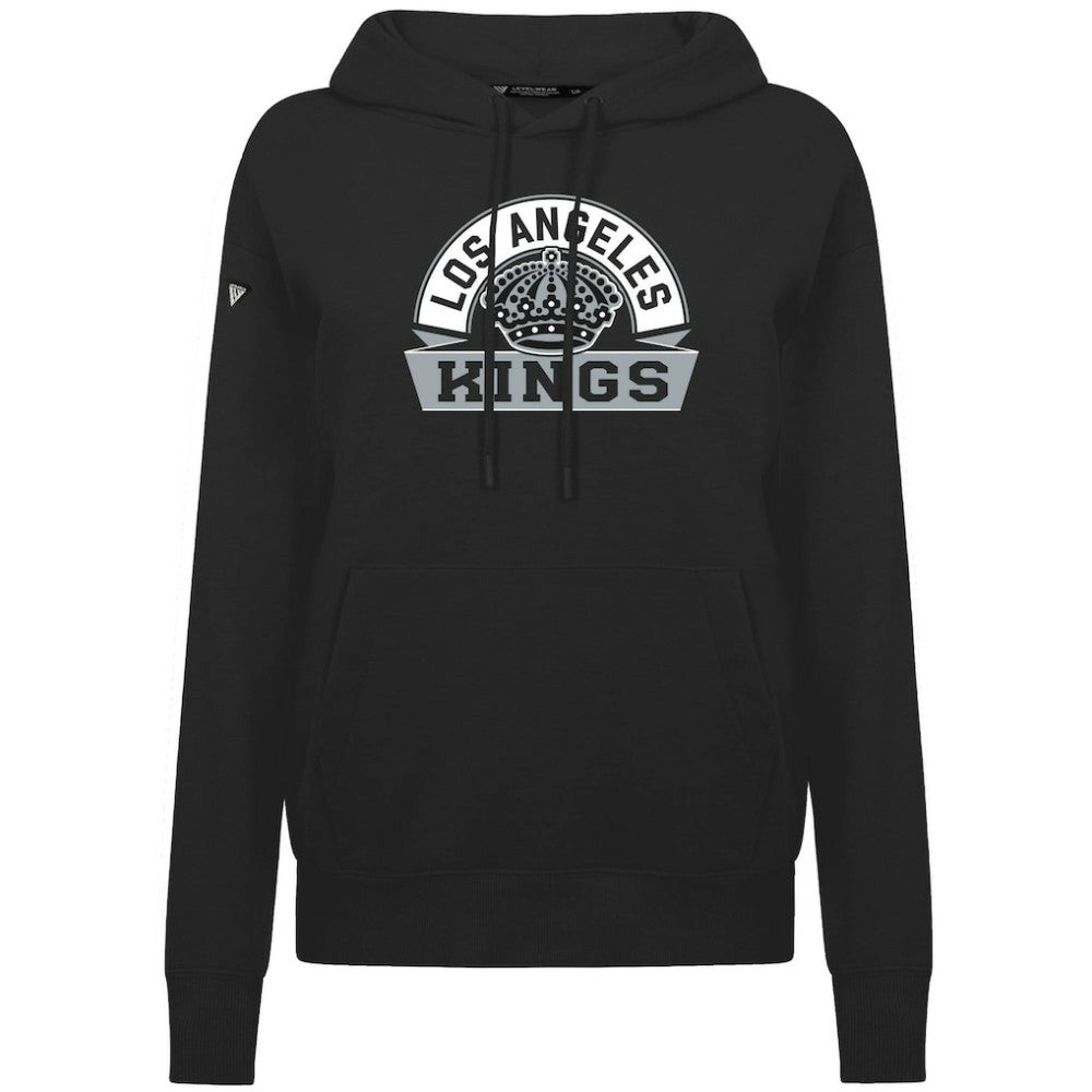 Los Angeles Kings Levelwear Women's Adorn Banner Arch Pullover Hoodie