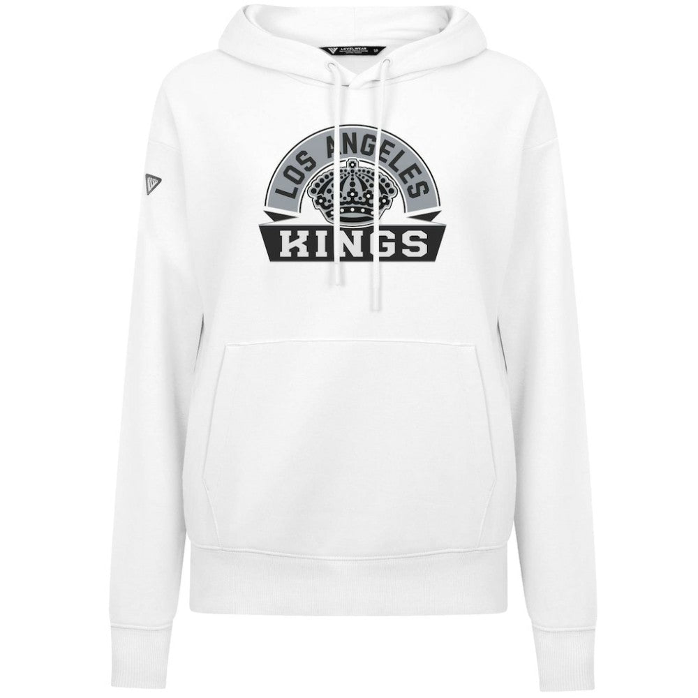 Los Angeles Kings Levelwear Women's Adorn Banner Arch Pullover Hoodie