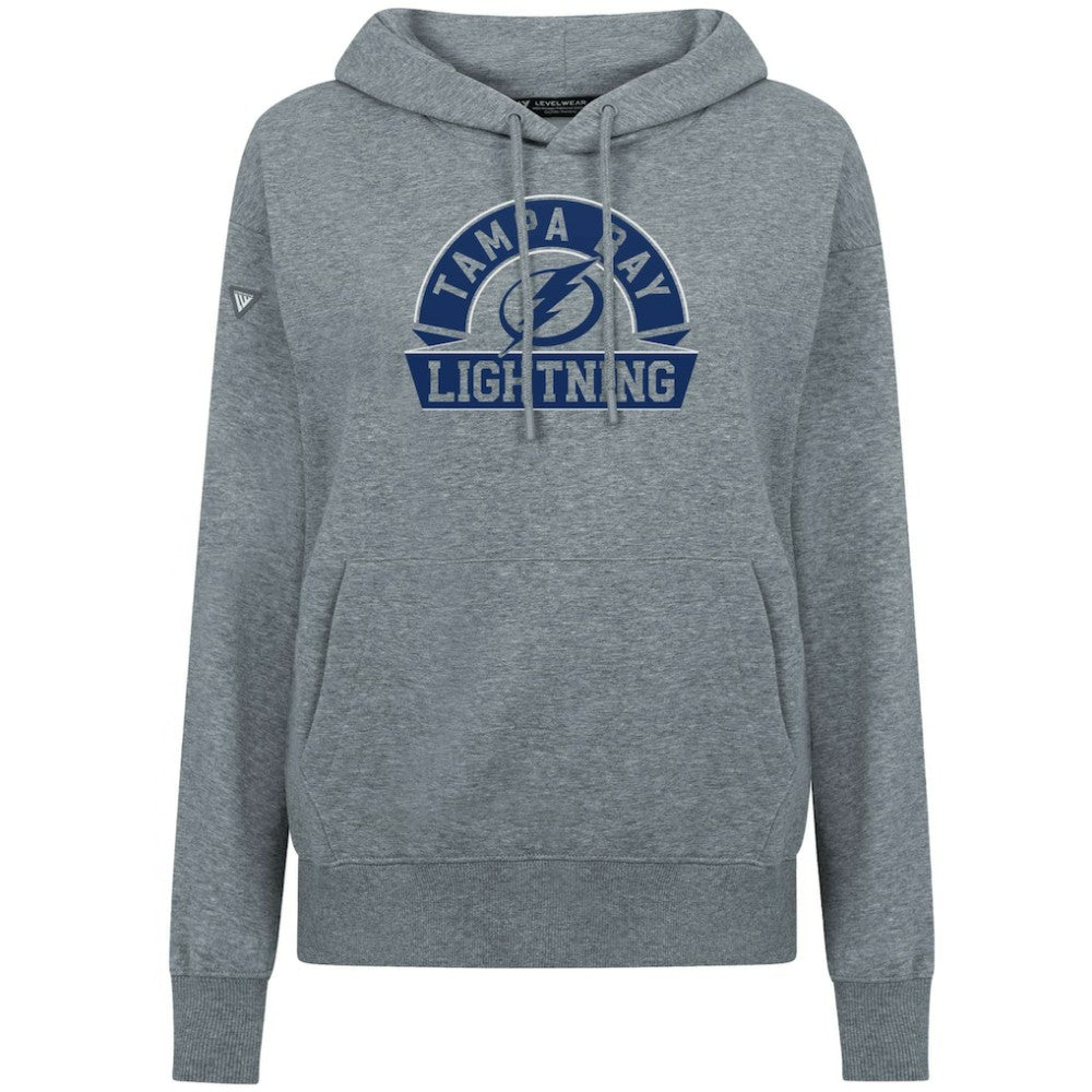 Tampa Bay Lightning Levelwear Women's Adorn Banner Arch Pullover Hoodie