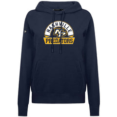 Nashville Predators Levelwear Women's Adorn Banner Arch Pullover Hoodie