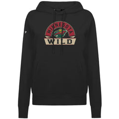 Minnesota Wild Levelwear Women's Adorn Banner Arch Pullover Hoodie
