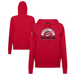 Carolina Hurricanes Levelwear Women's Adorn Banner Arch Pullover Hoodie